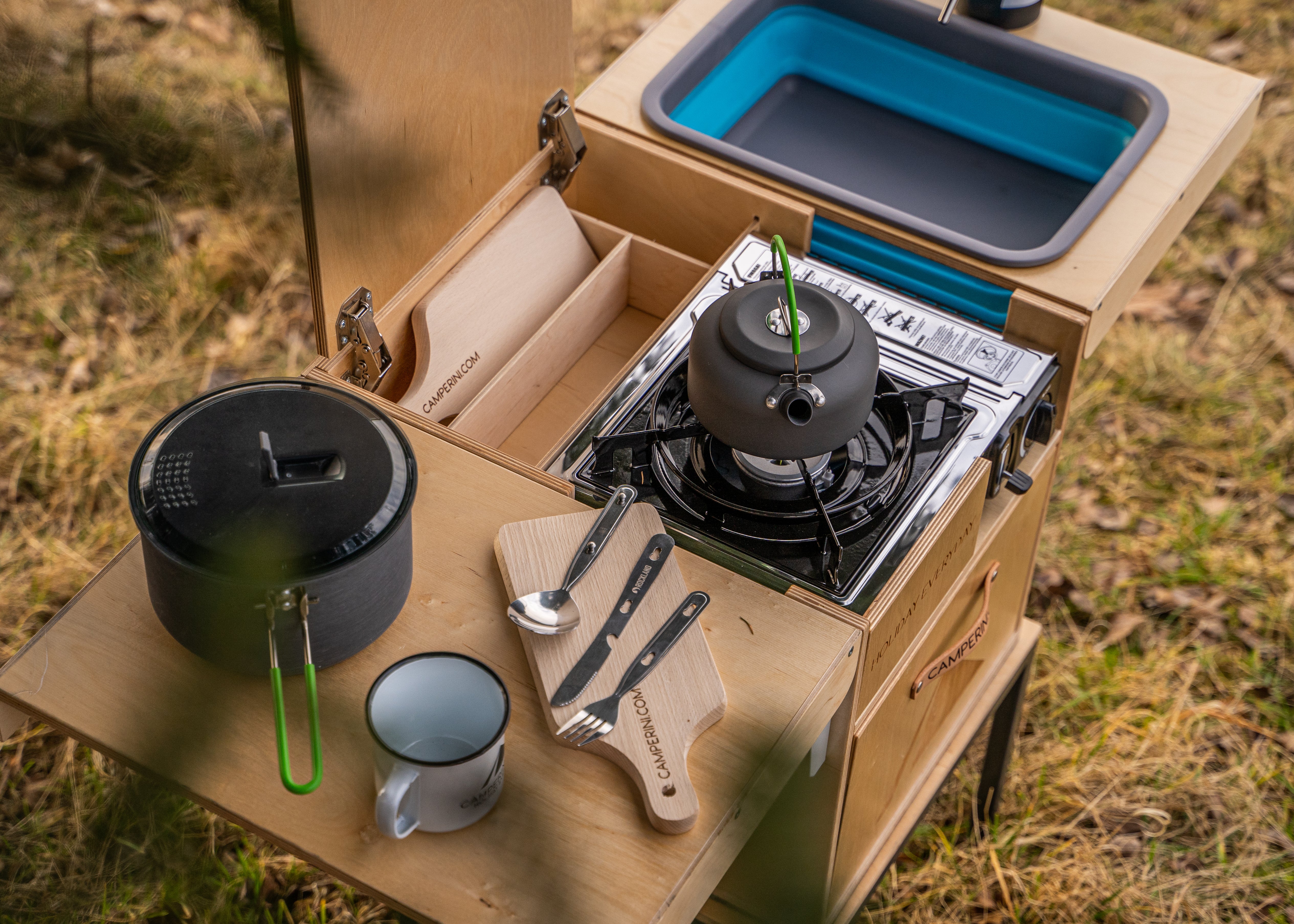 Camperini MINI – Intelligentes tragbares Küchenmodul 