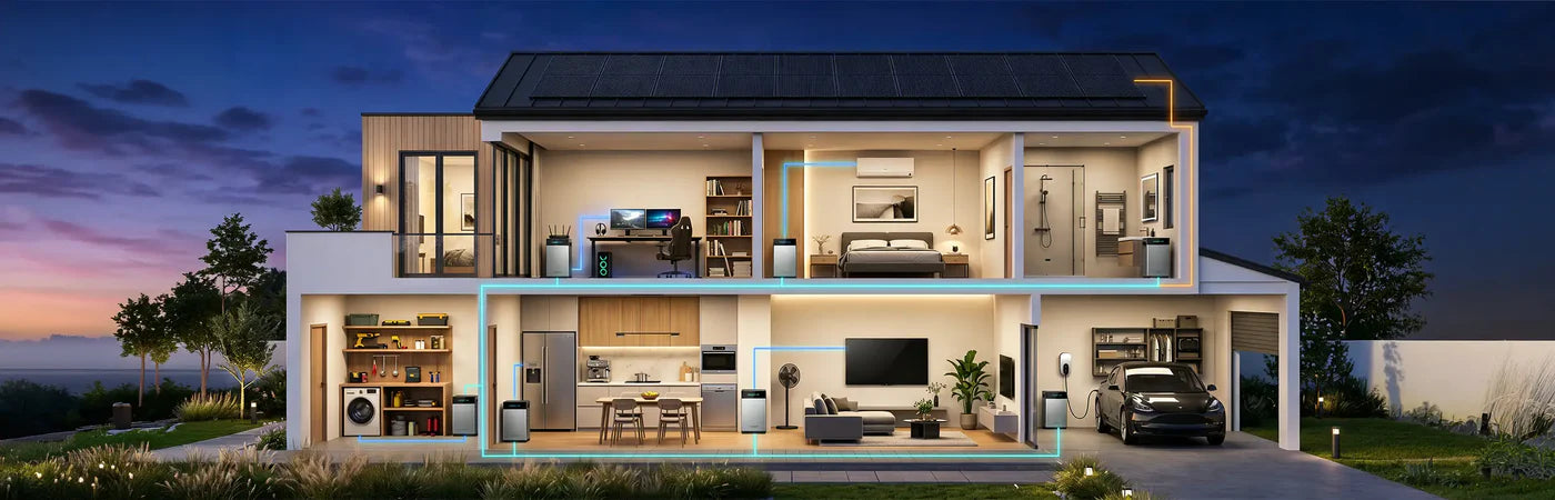 ALLPOWERS BS5000 PRO Plug-and-Play Home Solar Plant