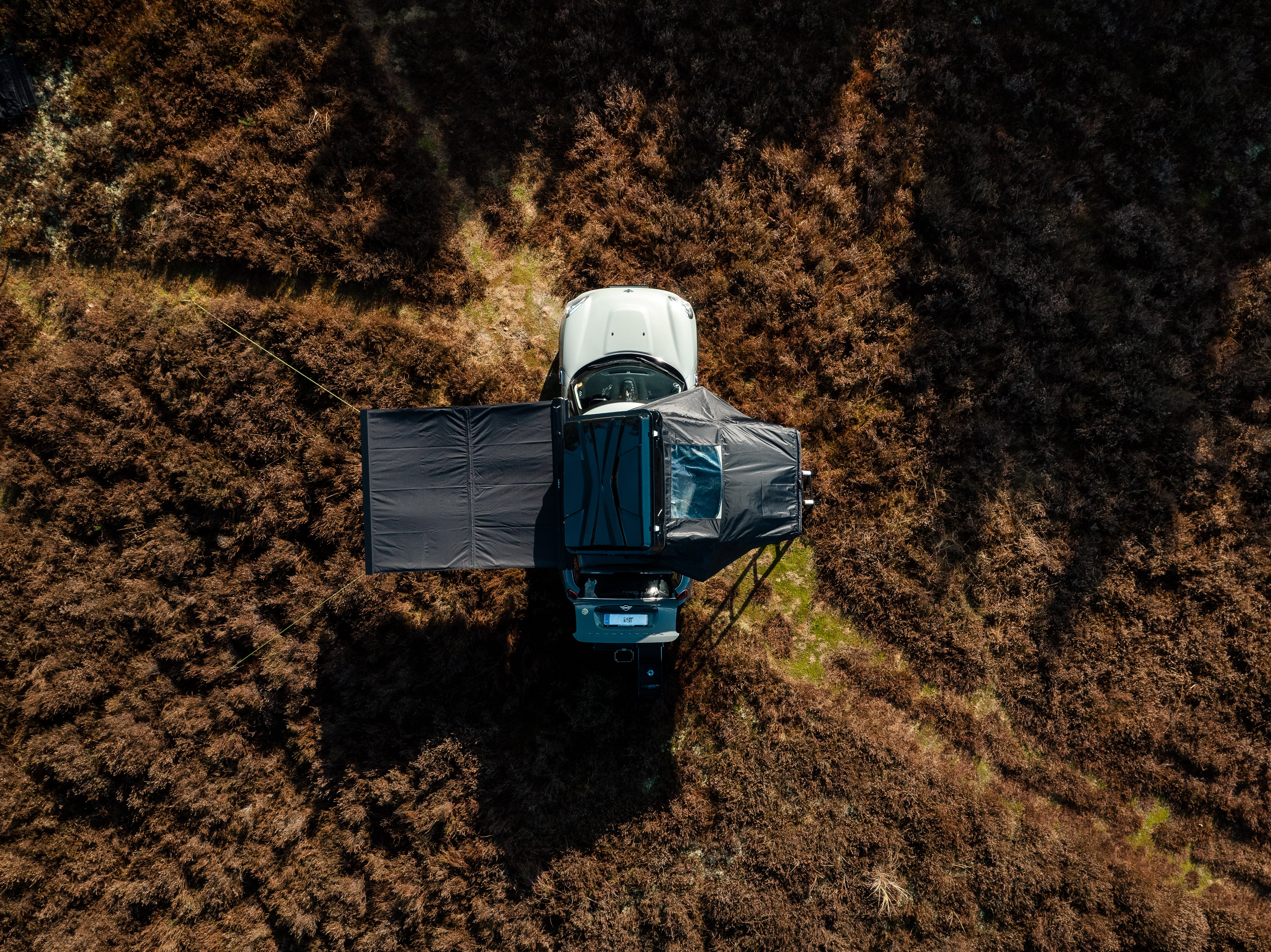 CampBoxi Uni awning 200x250cm - Universal awning for all types of cars