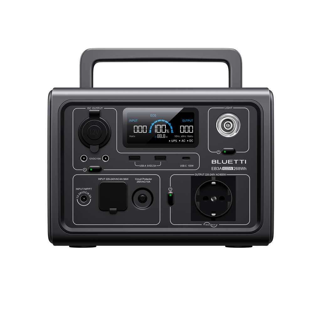 Amazon.co.jp: BLUETTI ポータブル電源 EB3A 268Wh/600W APP遠隔