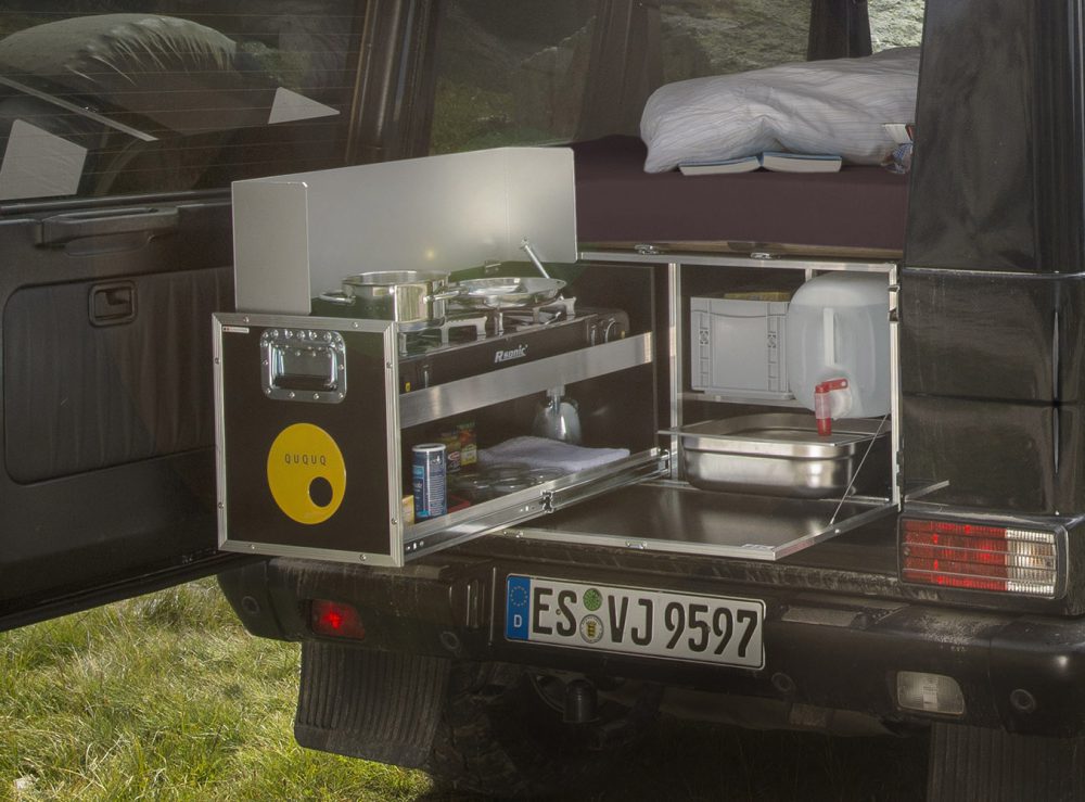 QUQUQ G-Box - Campervan modul til Mercedes G-class