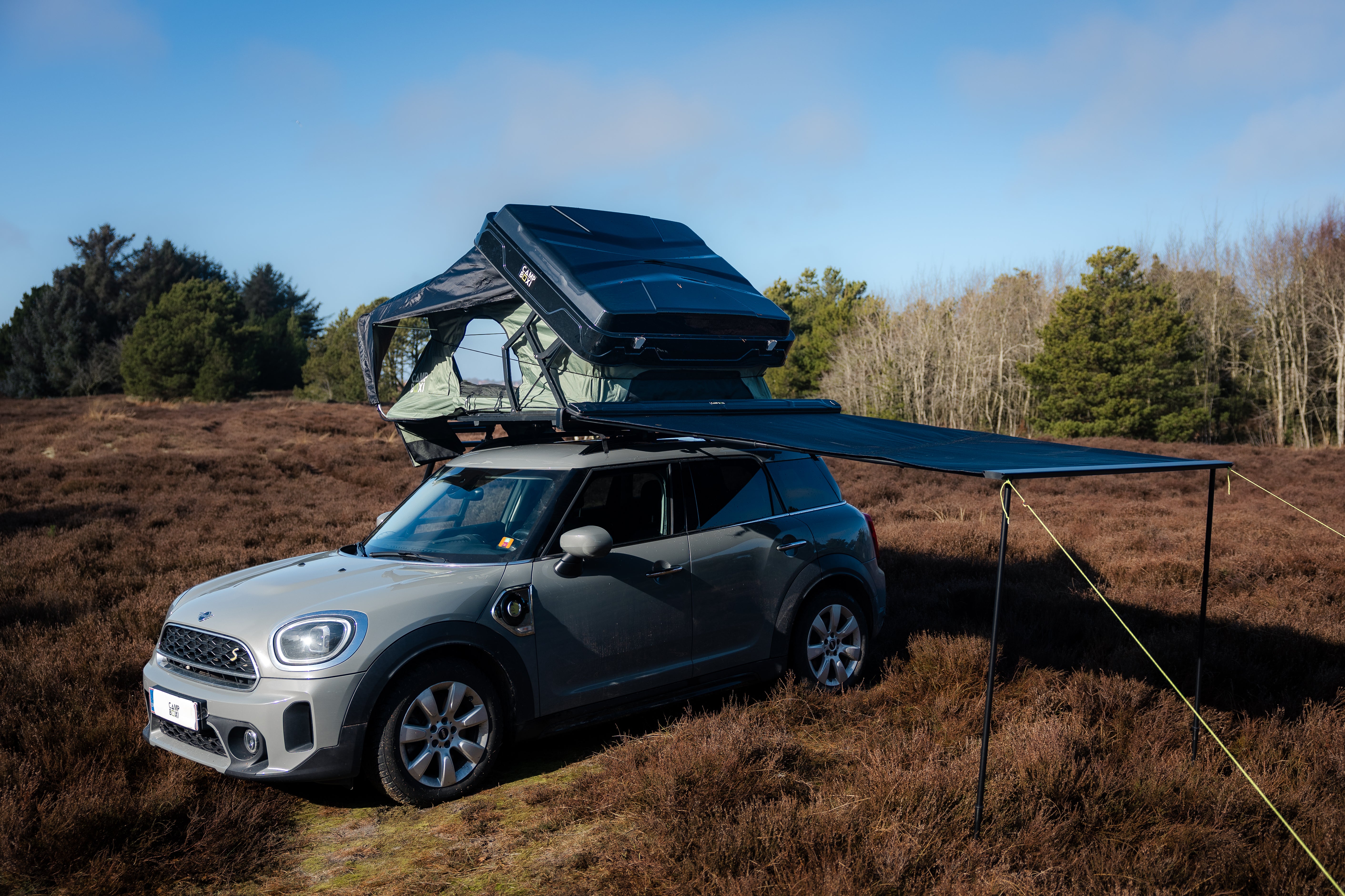 CampBoxi Uni awning 200x250cm - Universal awning for all types of cars