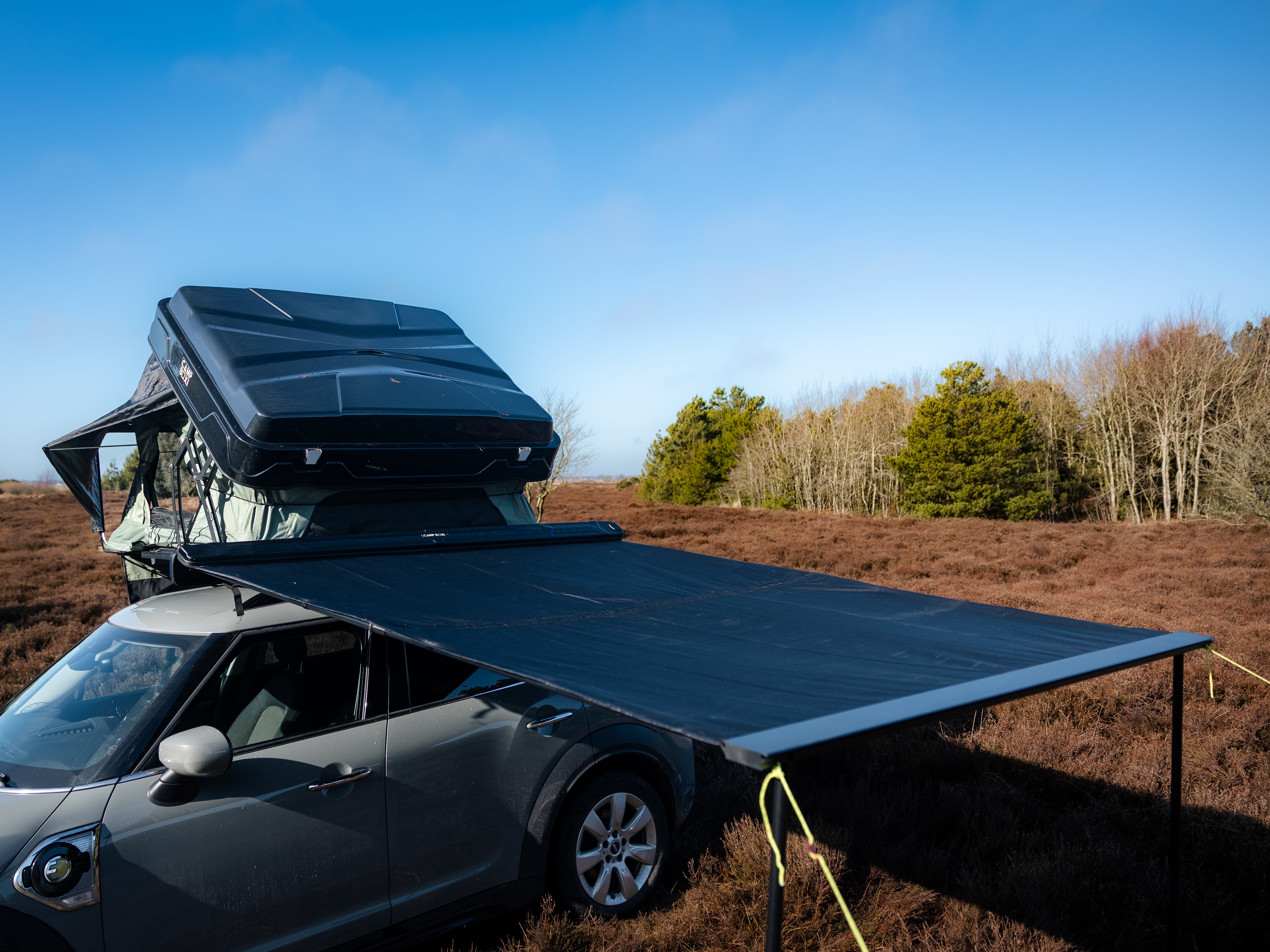 CampBoxi Uni awning 200x250cm - Universal awning for all types of cars