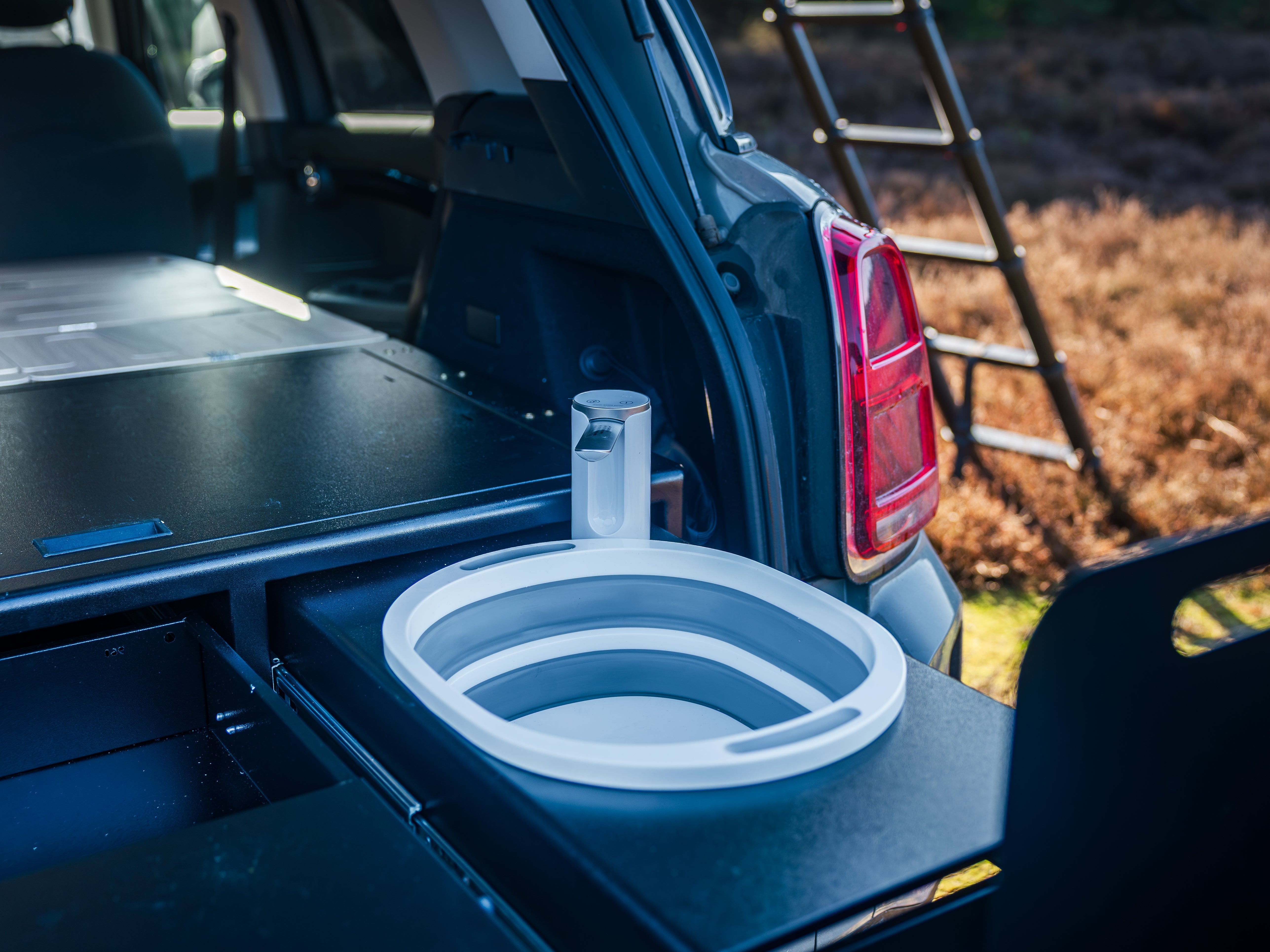 CampBoxi Kitchenfit - Allt-i-ett-husbilsmodul för vardagsbilar