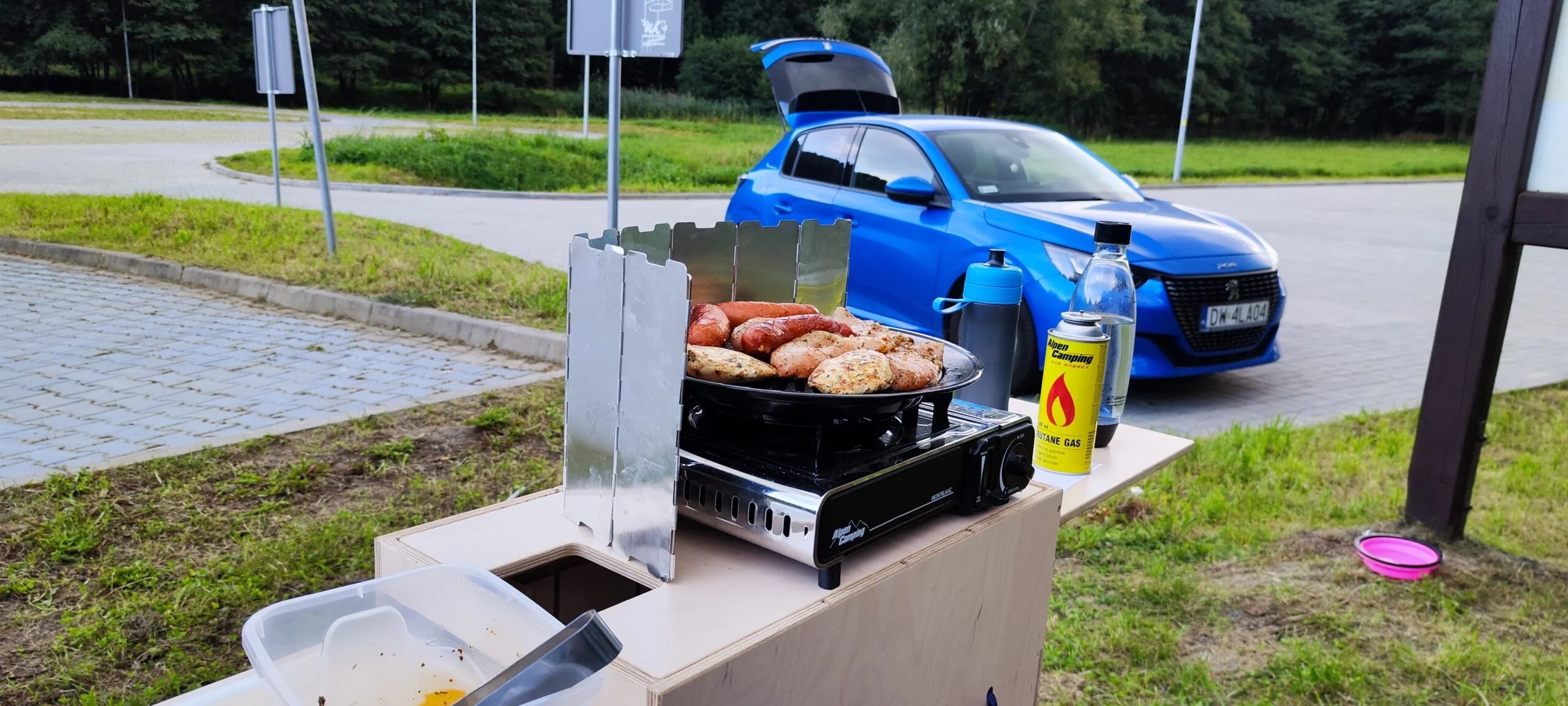 Gasblus Grill plade - Alpen Camping