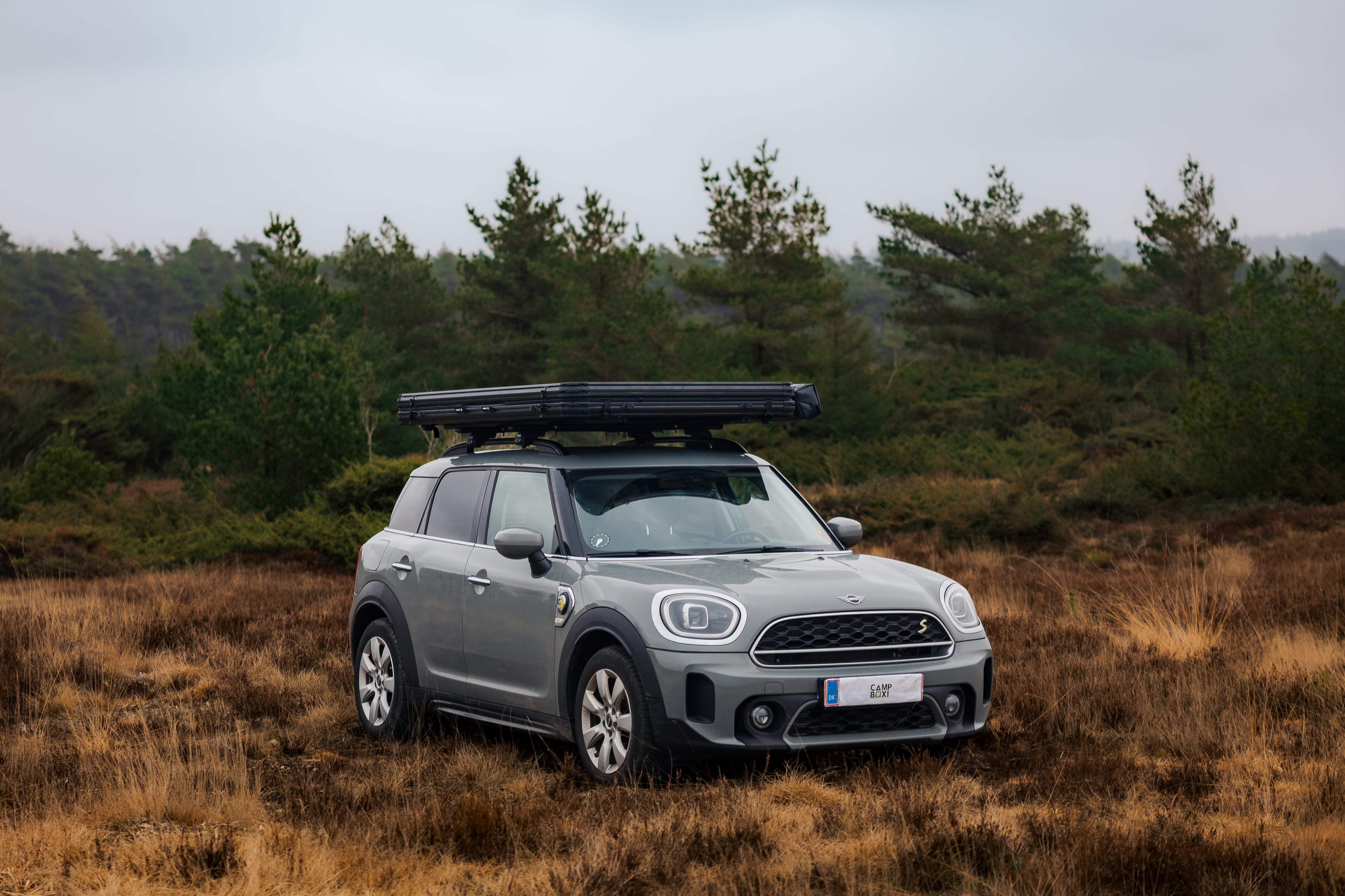 CampBoxi Aero 130 roof tent - Hard-shell aluminum roof tent