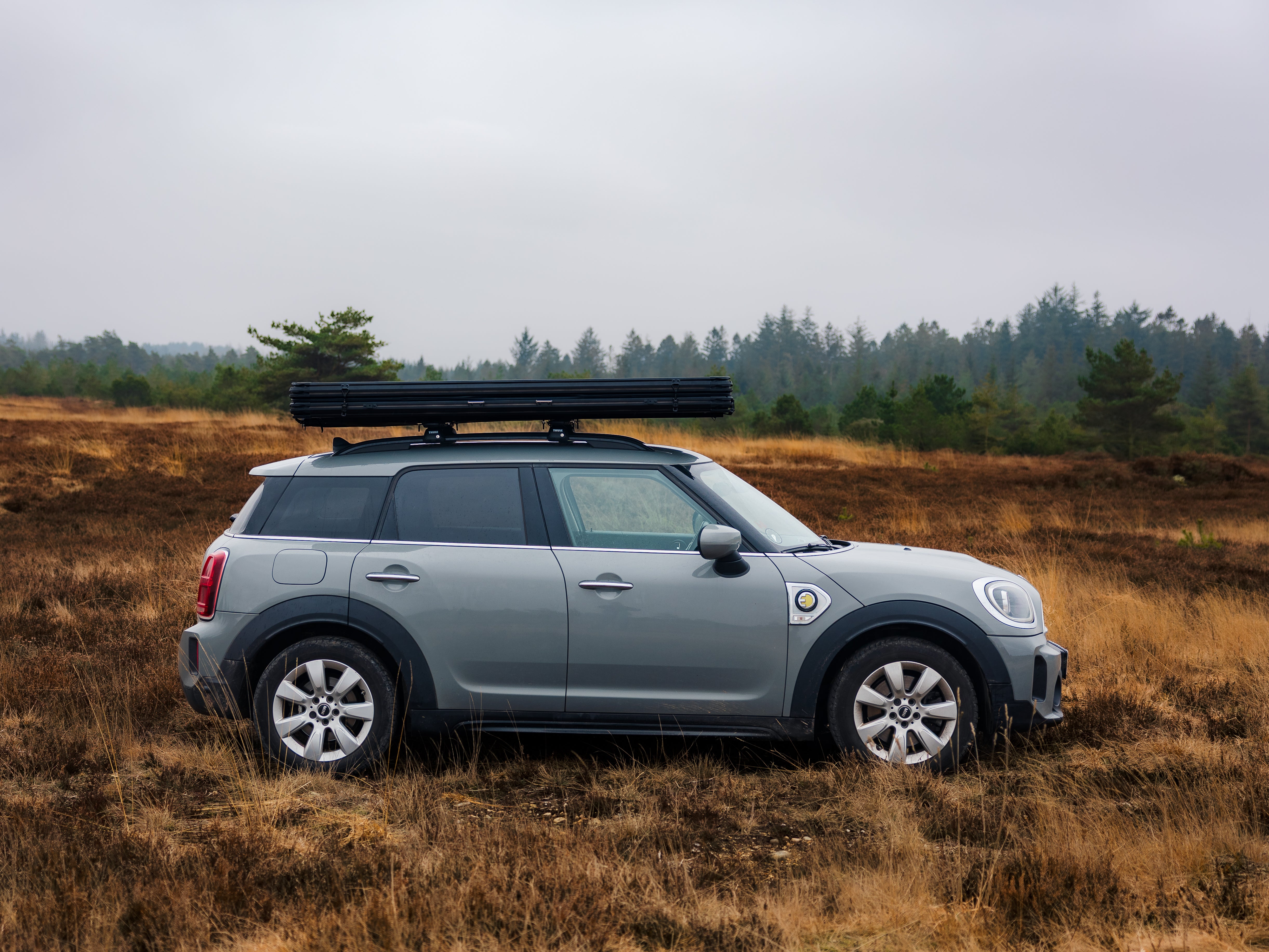 CampBoxi Aero 130 roof tent - Hard-shell aluminum roof tent