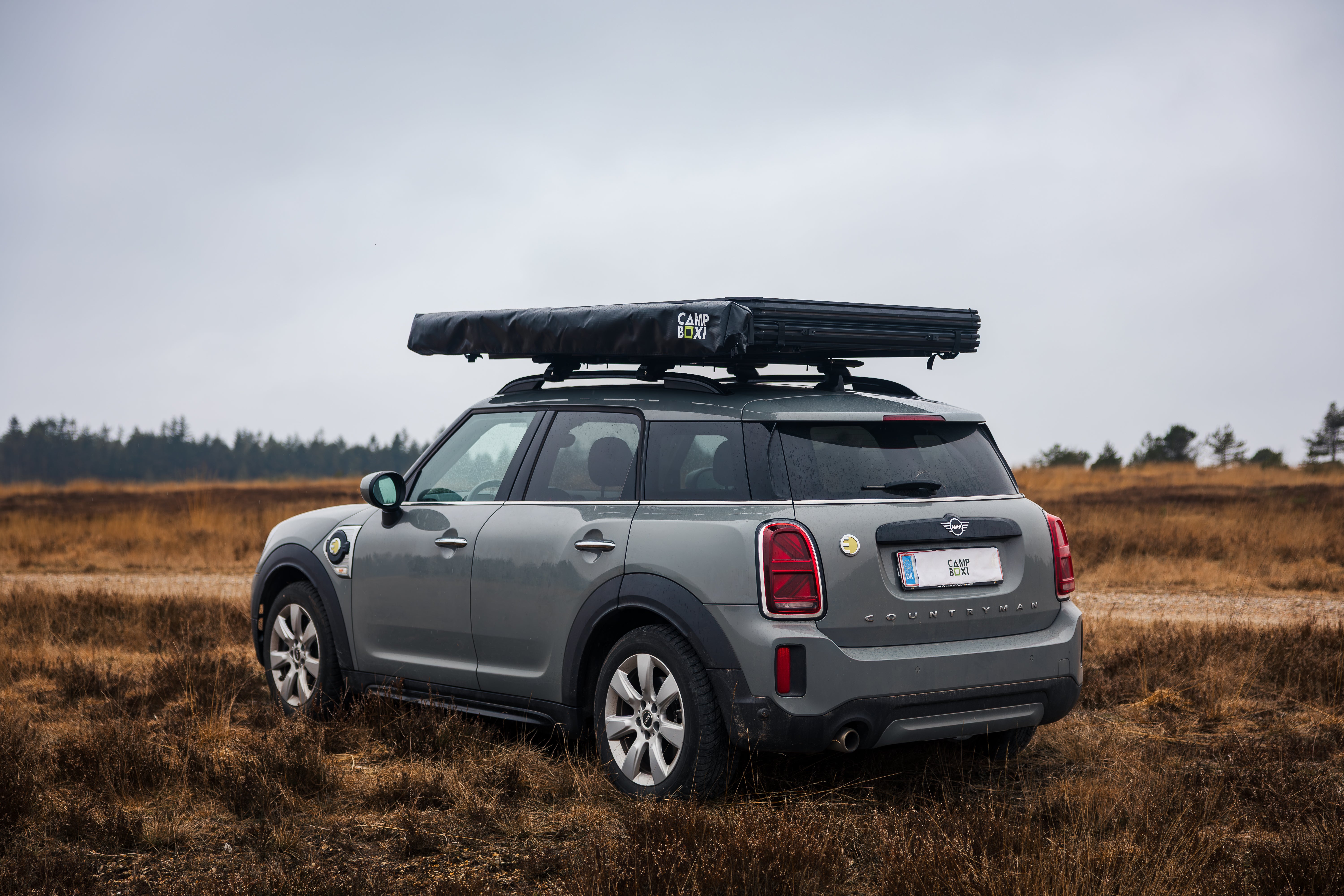 CampBoxi Aero 130 roof tent - Hard-shell aluminum roof tent