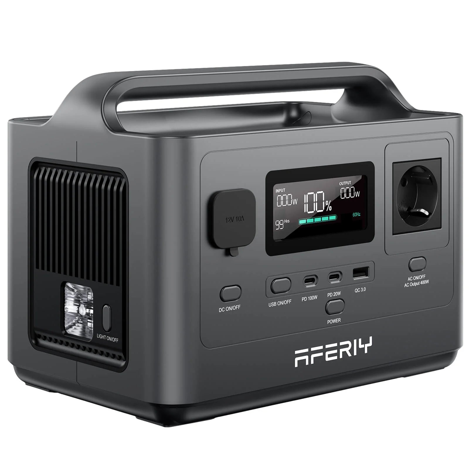 AFERIY P040 Transportabel Power Station 400W 256Wh