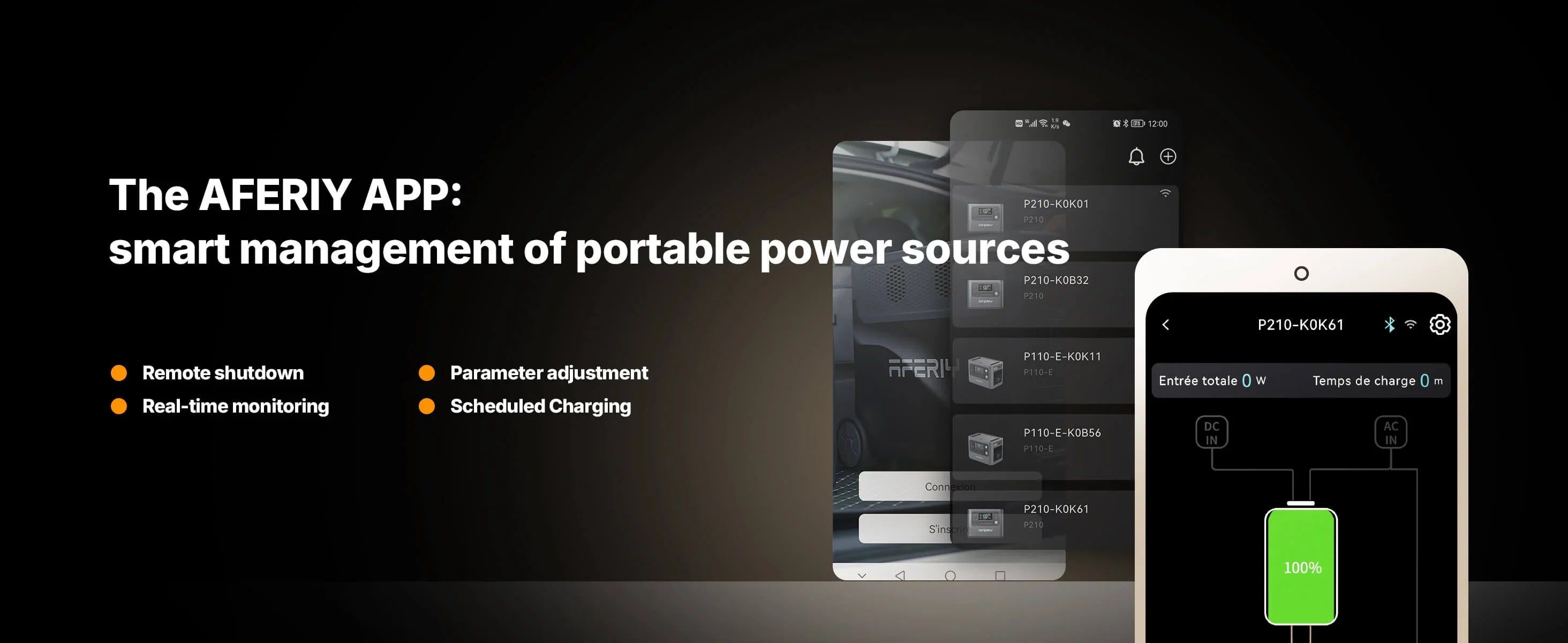 AFERIY P110-E Transportabel Power Station 1200W 1008Wh