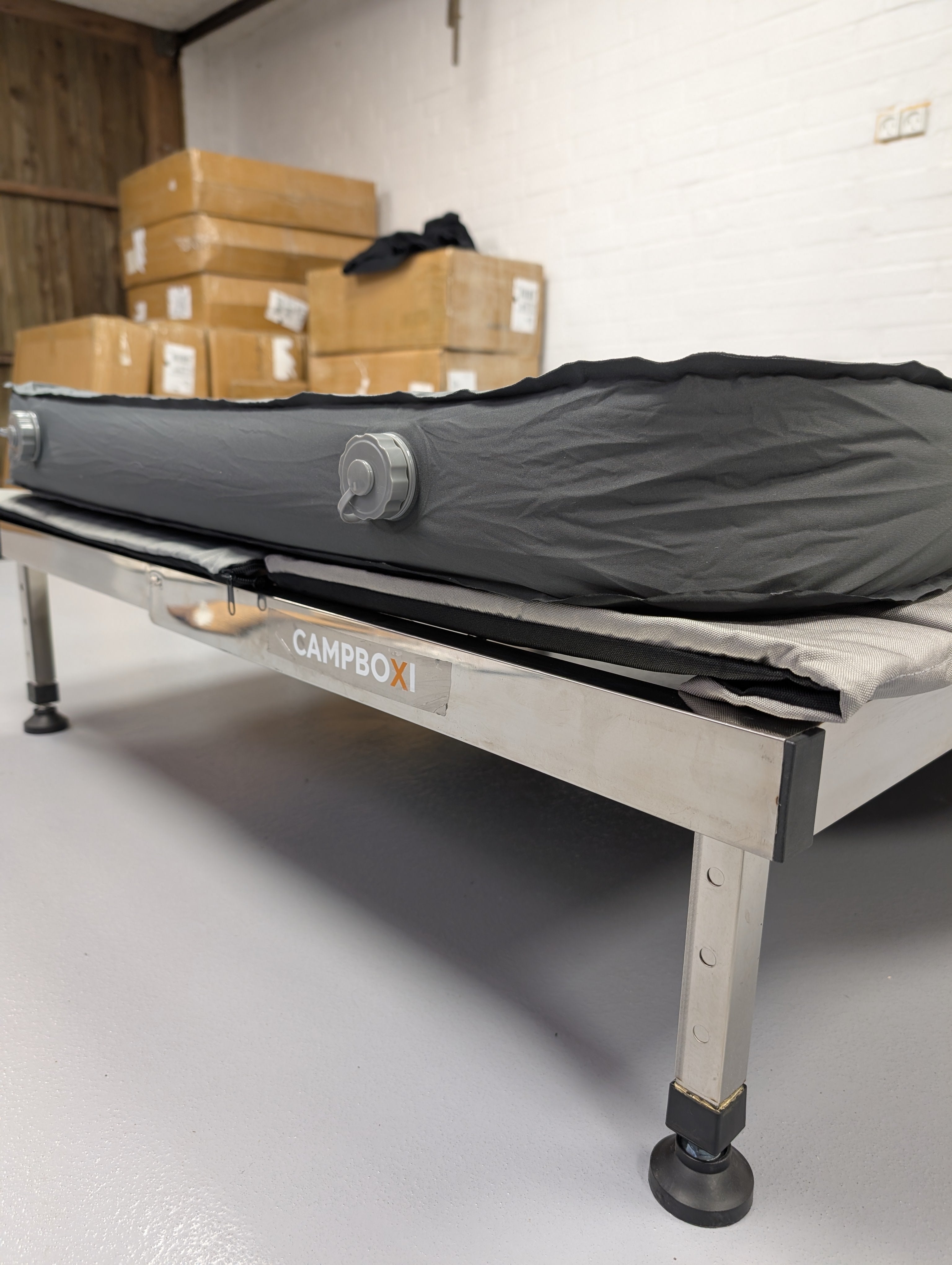 CampBoxi Unifit - Flexible and adjustable bed frame for your everyday car