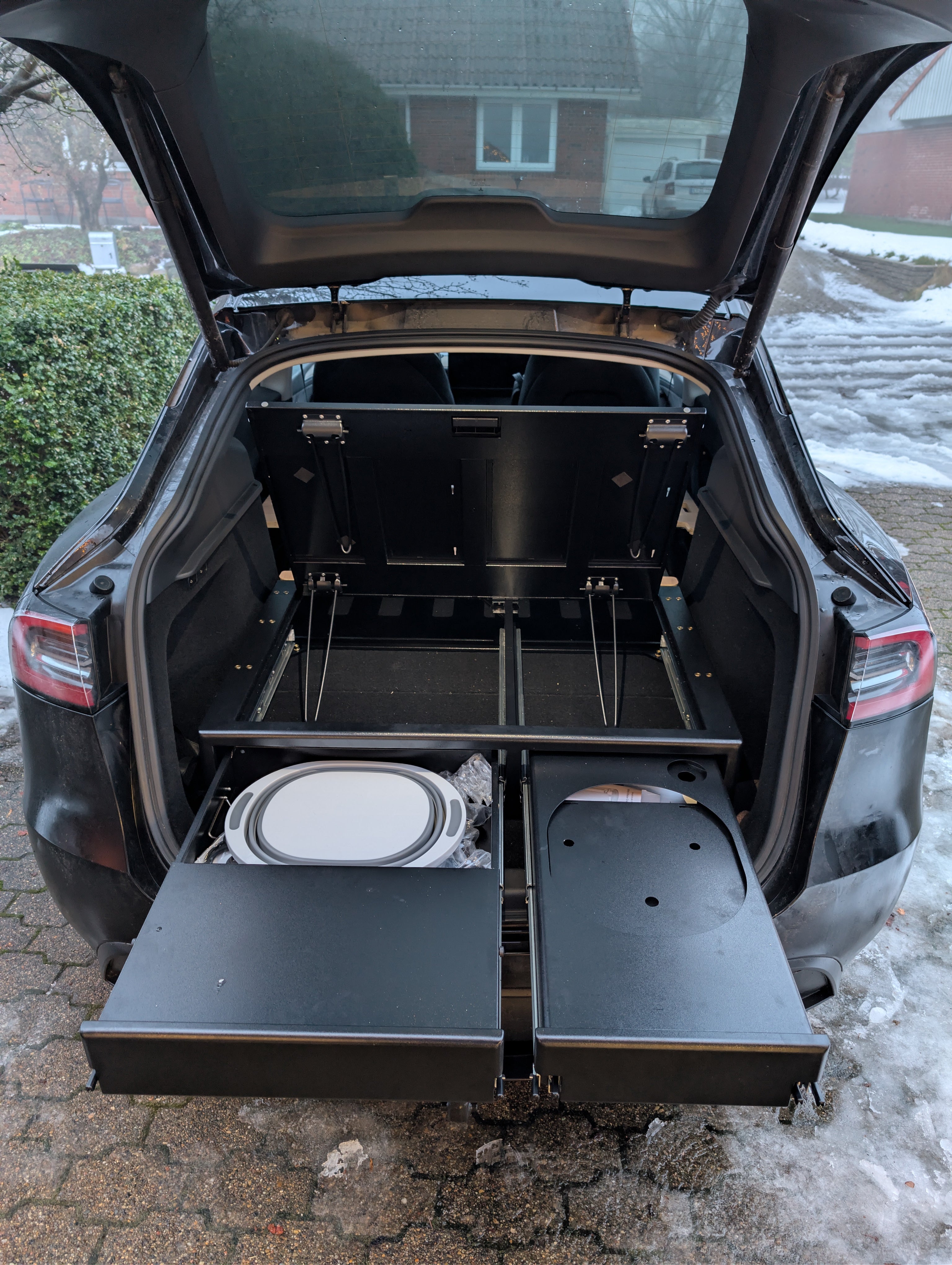 CampBoxi Kitchenfit - Allt-i-ett Camper Box för vardagsbilar