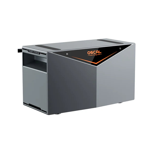 OSCAL Power Storage 2000 Allt-i-ett balkongsolcellssystem med 2400W ineffekt
