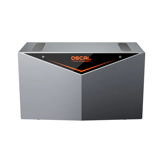 OSCAL Power Storage 2000 Allt-i-ett balkongsolcellssystem med 2400W ineffekt