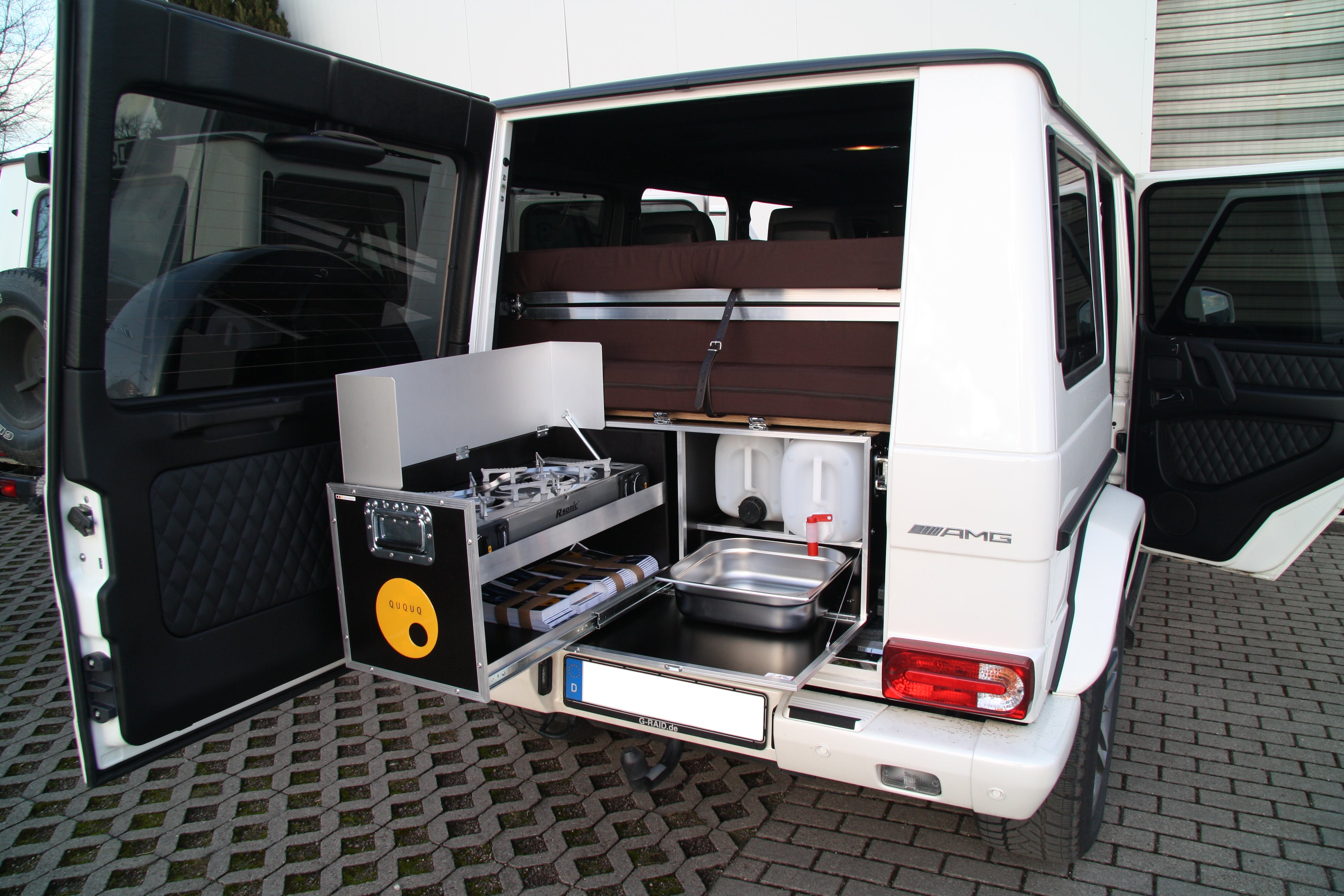 QUQUQ G-Box – Campervan-Modul für Mercedes G-Klasse