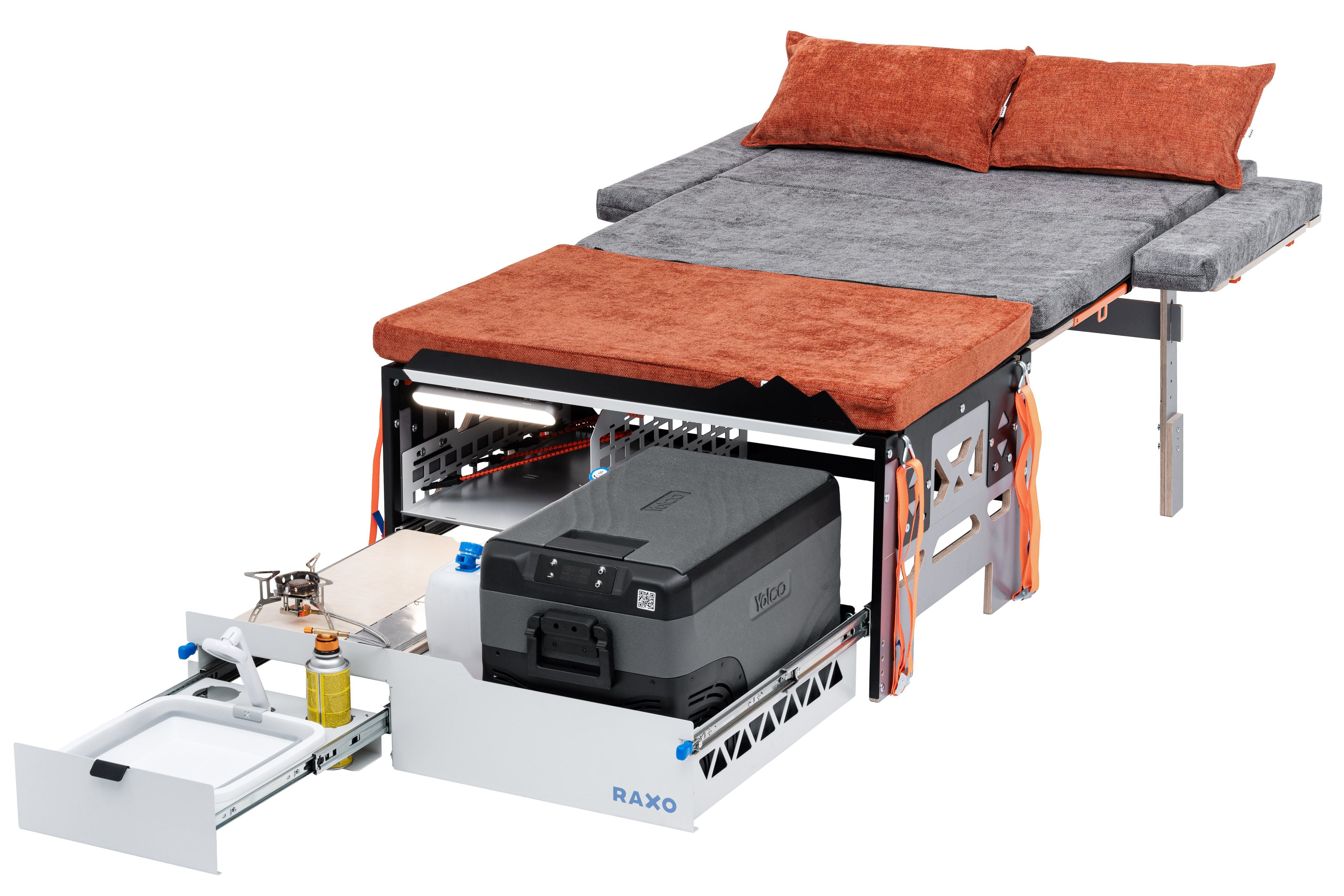 RAXO TERREIN - Campervan modul til 4x4 og suv'er