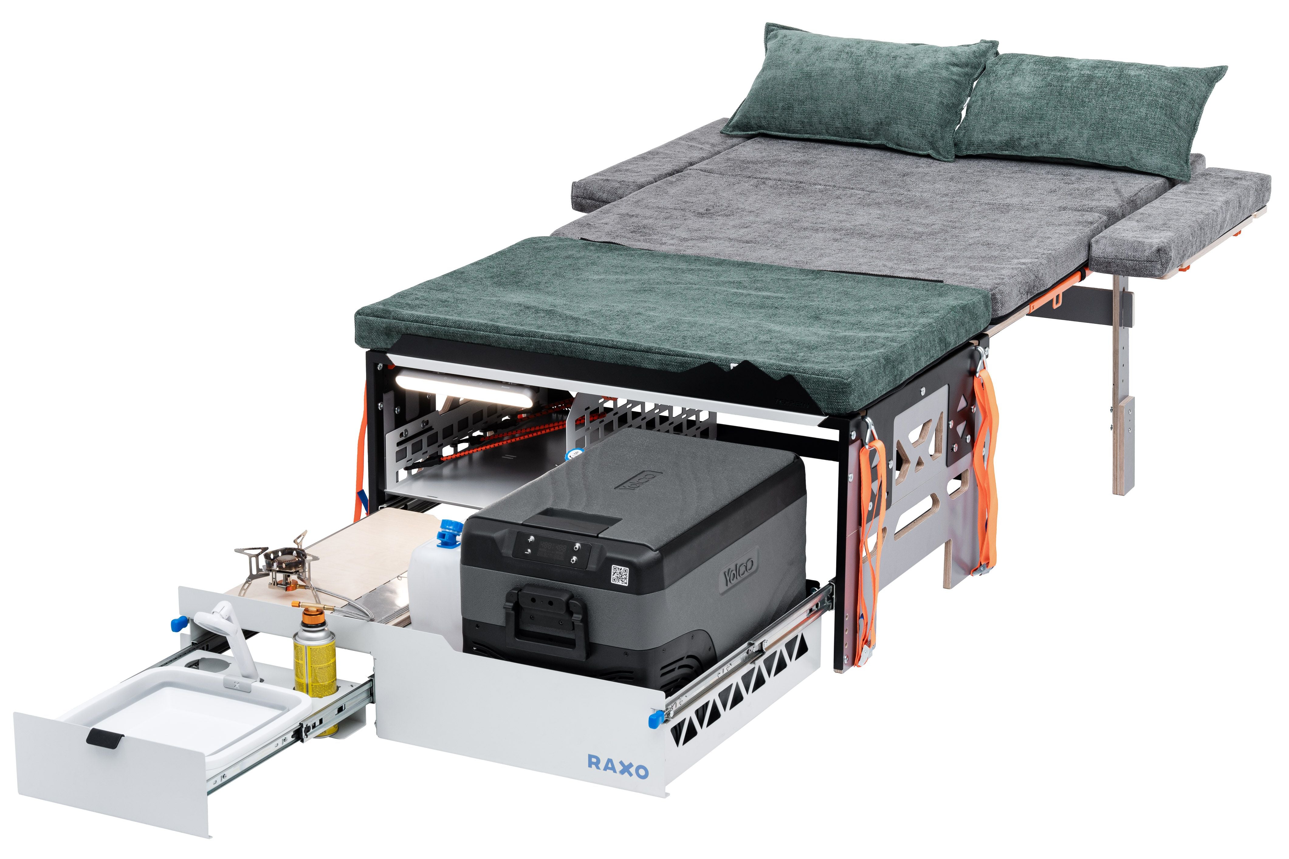 RAXO TERREIN - Campervan modul til 4x4 og suv'er