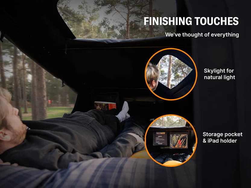tent ipad holder TentBox GO – The market's lightest roof tent, which can be packed into — Offgridconnection