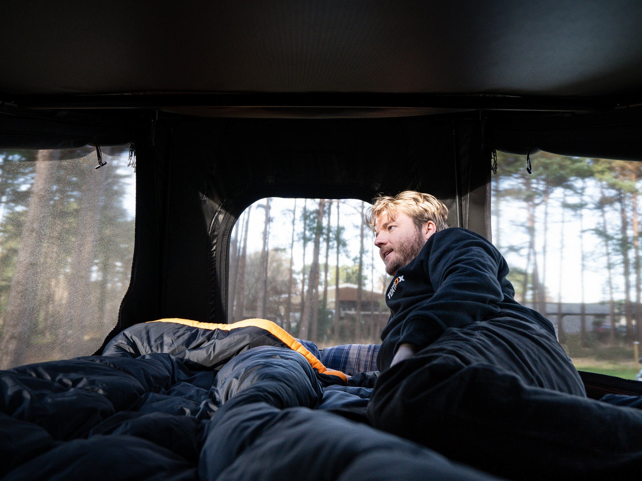 TentBox GO – The market's lightest roof tent, which can be packed into a bag