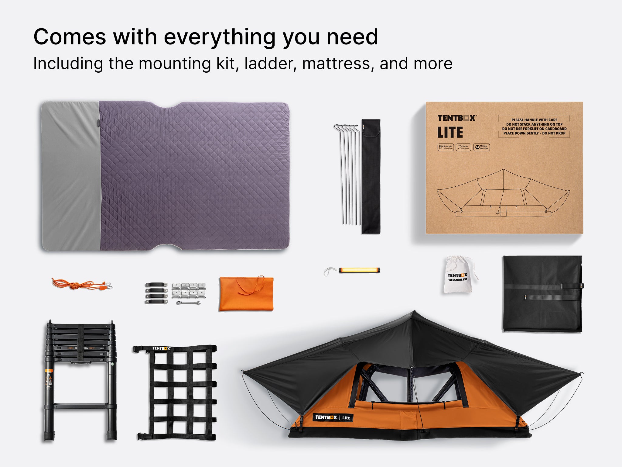 TentBox Lite - Lightweight and affordable all-round roof tent