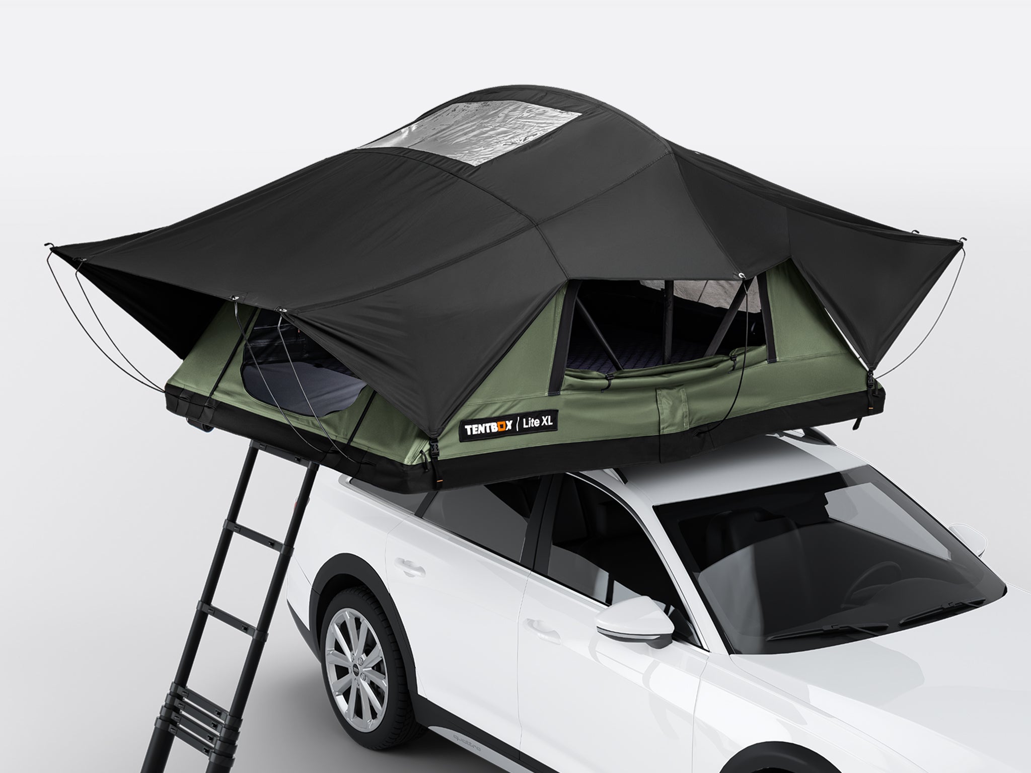 TentBox Lite XL - Large Family Roof Tent for 4 people 