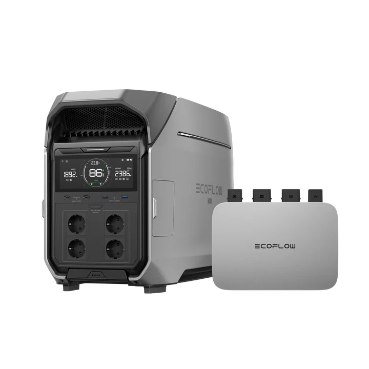 ECOFLOW Delta pro 3 + extra battery (8192Wh)
