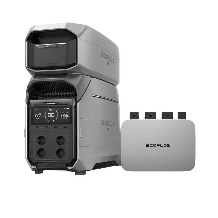 ECOFLOW Delta pro 3 + extra battery (8192Wh)