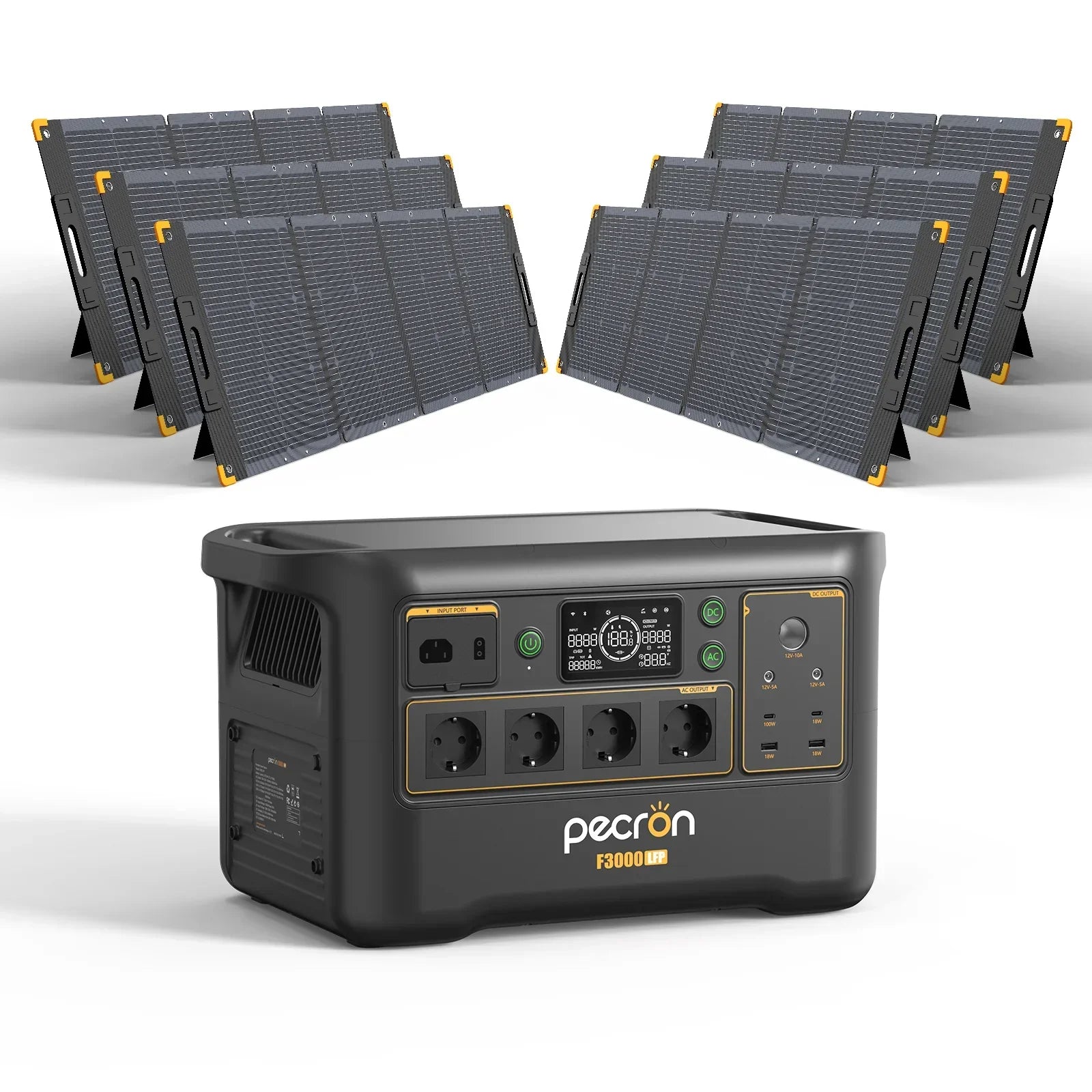 PECRON F3000LFP Portable Power Station 3072Wh