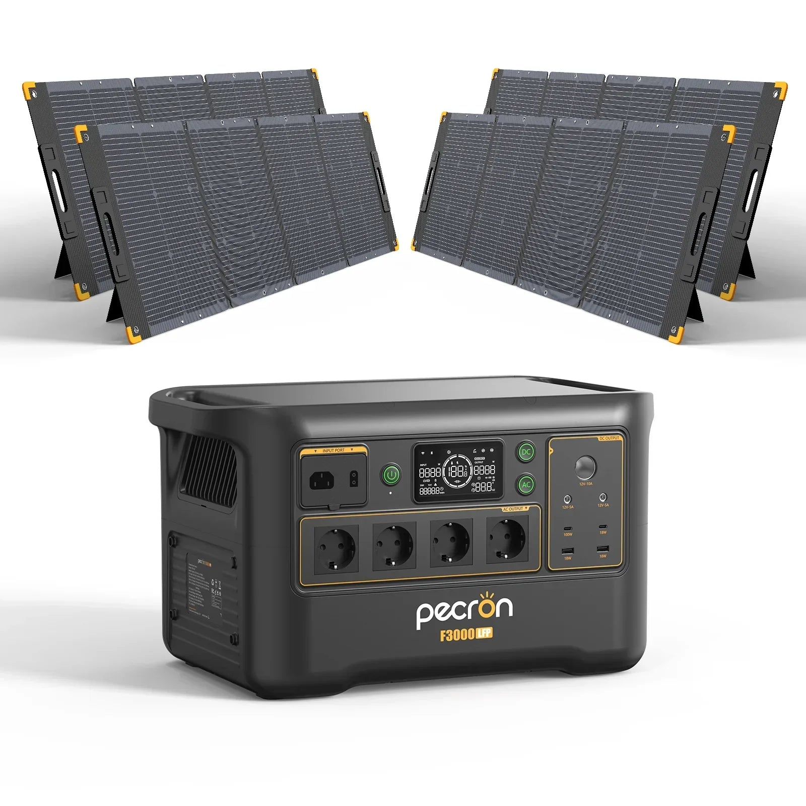 PECRON F3000LFP Portable Power Station 3072Wh