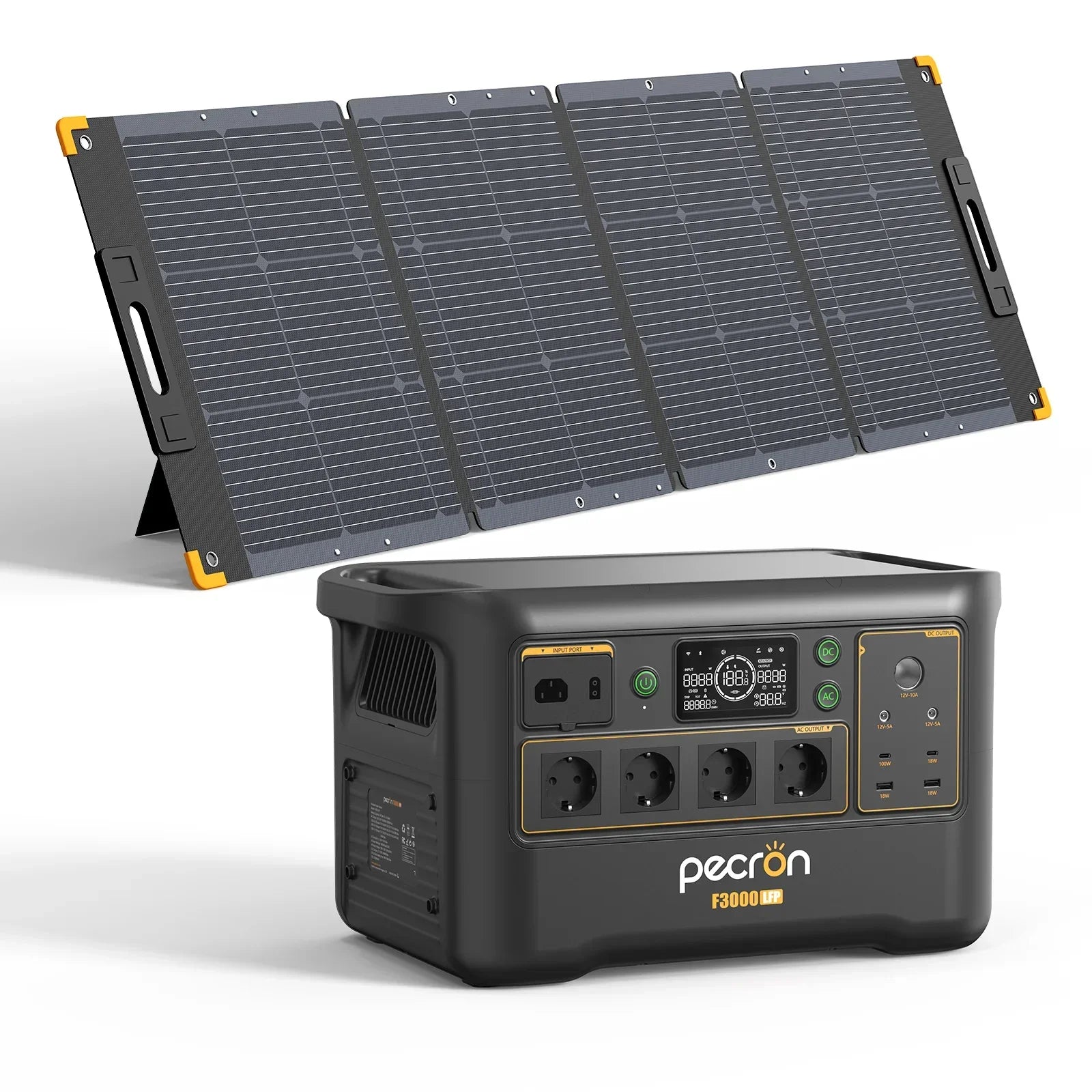 PECRON F3000LFP Portable Power Station 3072Wh