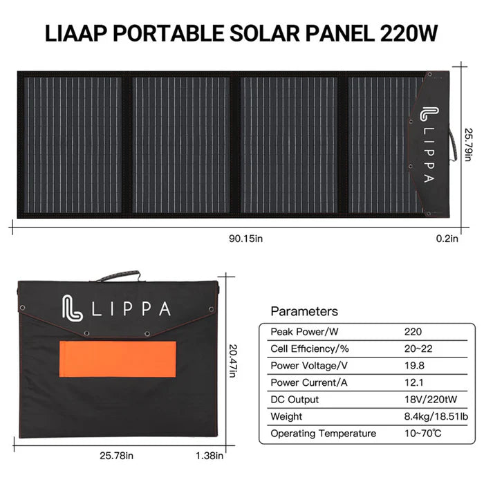 Lippa Solar panel - 220W