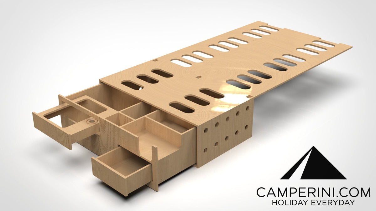 Camperini Adventure - Campervan module for the everyday car ...