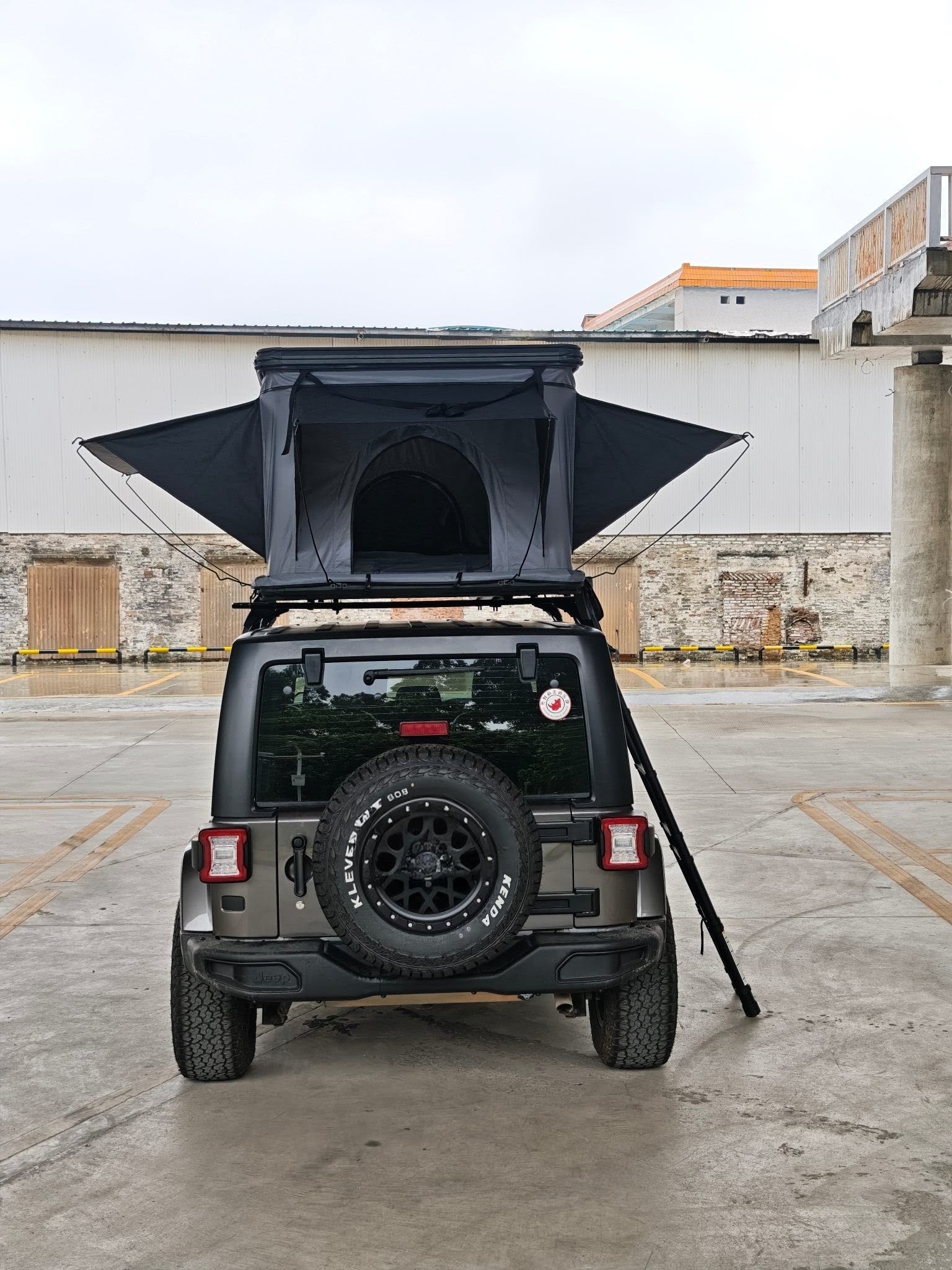 CampBoxi Aero 130 tagtelt - Hard-shell tagtelt i aluminium