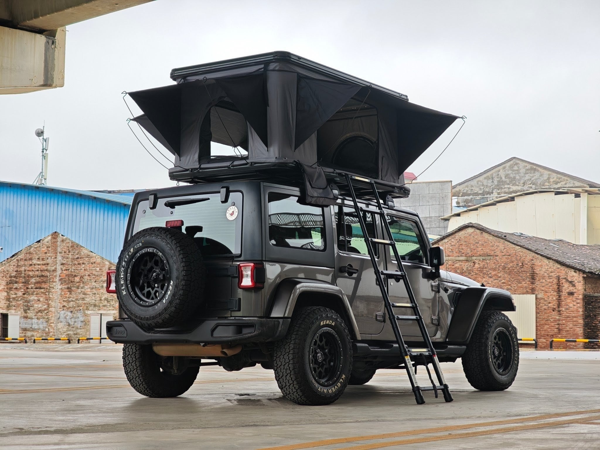 CampBoxi Aero 130 tagtelt - Hard-shell tagtelt i aluminium