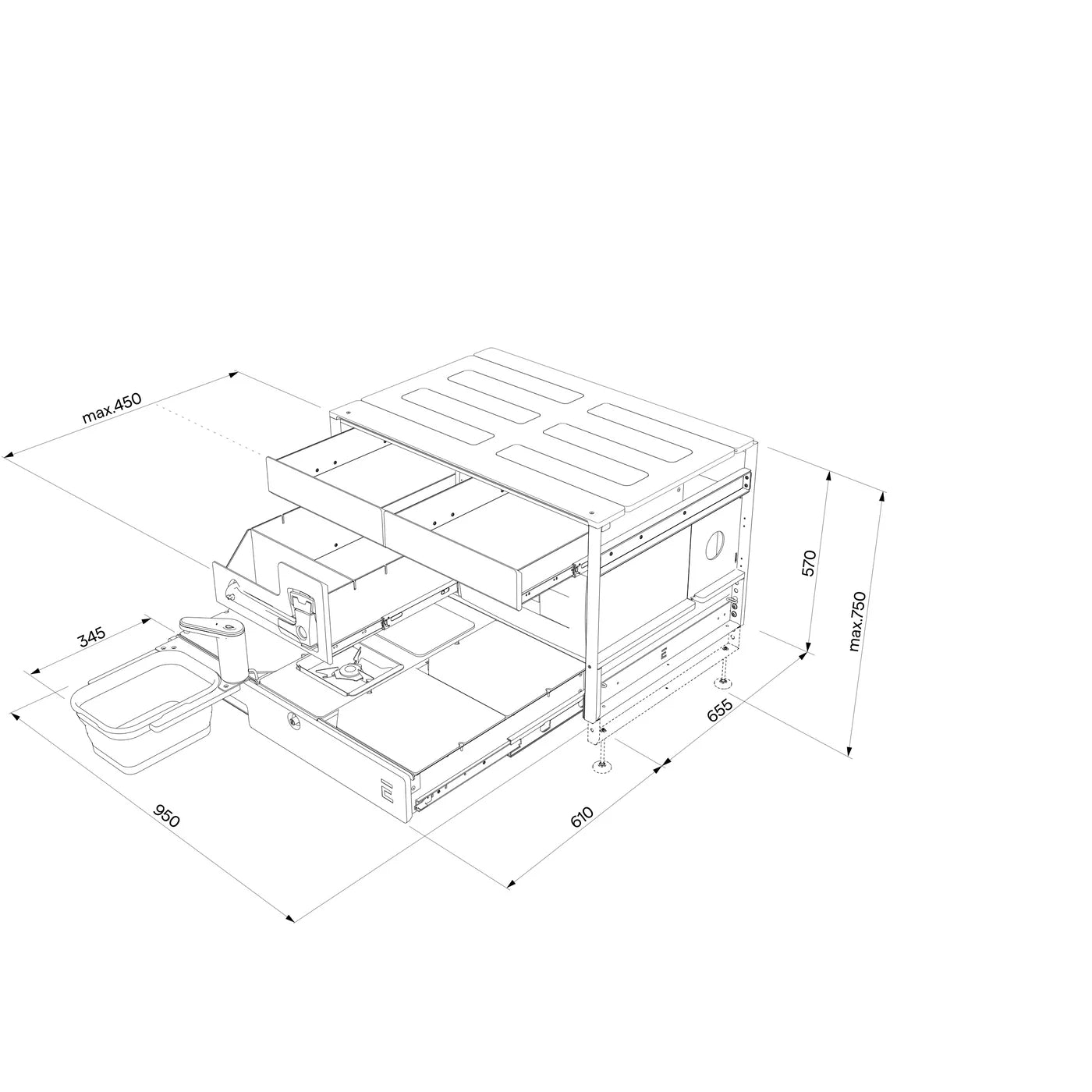 EGOE Nestbox L - Kökssats