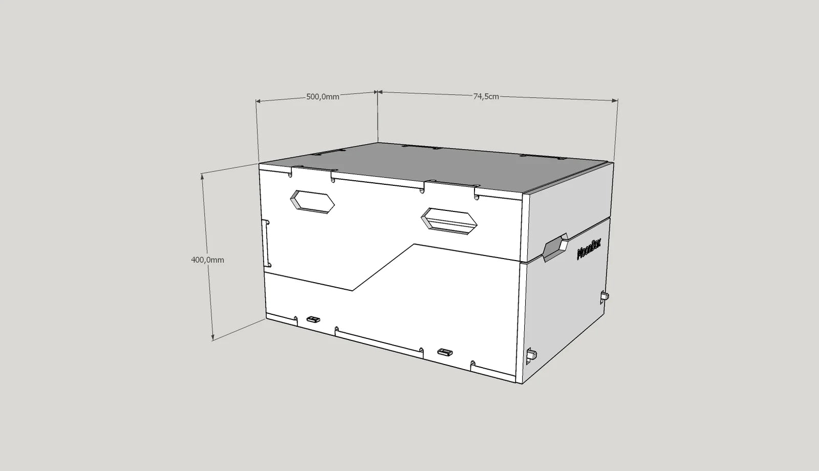 MoonBox KitchenBox - Transportabel køkkenboks