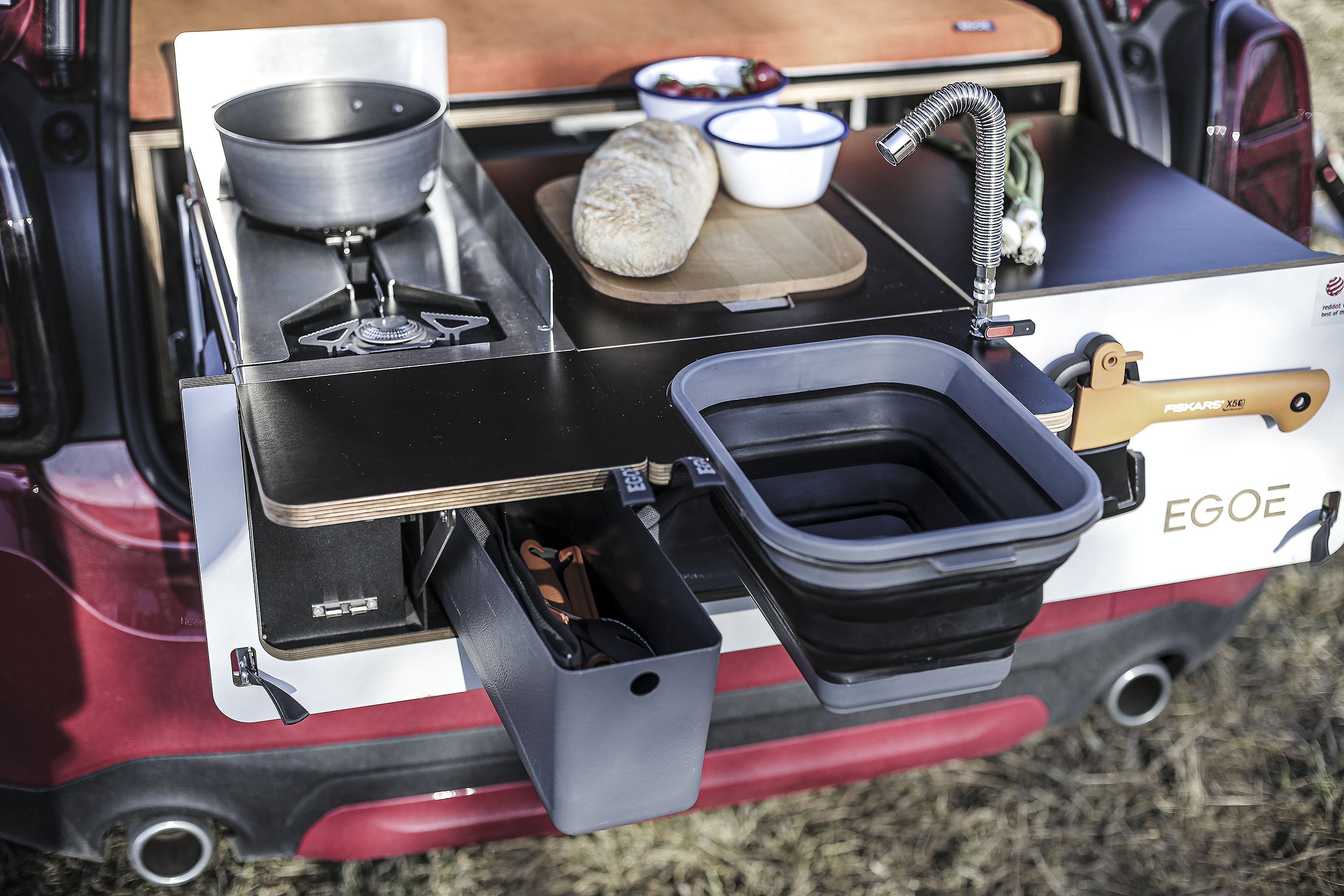 EGOE Nestbox Camper 200 - Complete Campervan module for short and long trips