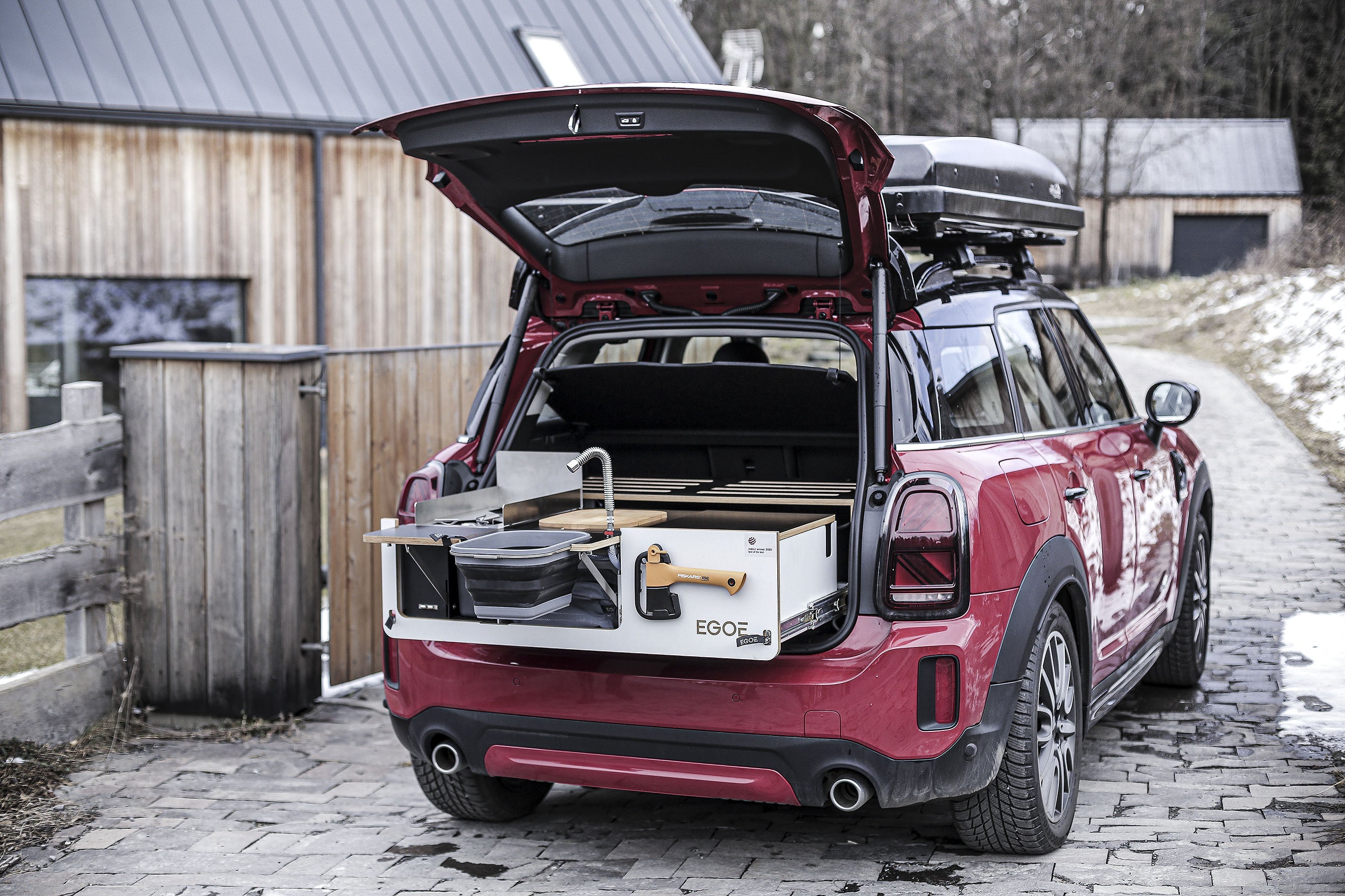 EGOE Nestbox Camper 200 - Complete Campervan module for short and long trips